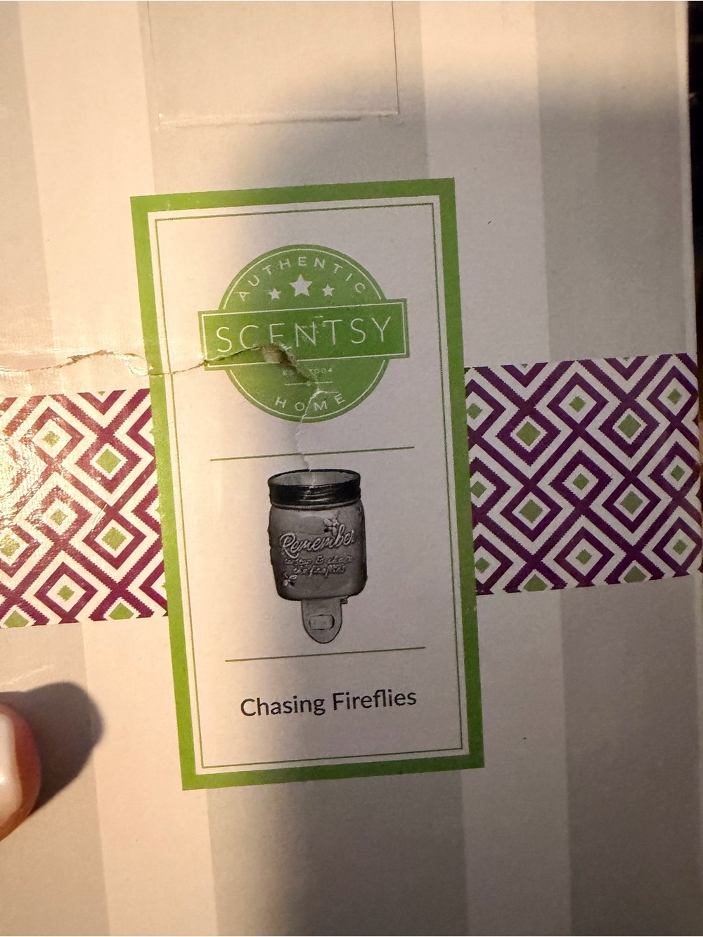 Scentsy Chasing Fireflies plug in Warmer
